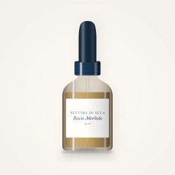 Huile capillaire Riccio Morbido au camélia – Pettine di Seta, flacon compte-gouttes 30 ml