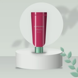 Mochi crème solaire visage lissante SPF 50 – Sopoong, photo d'ambiance