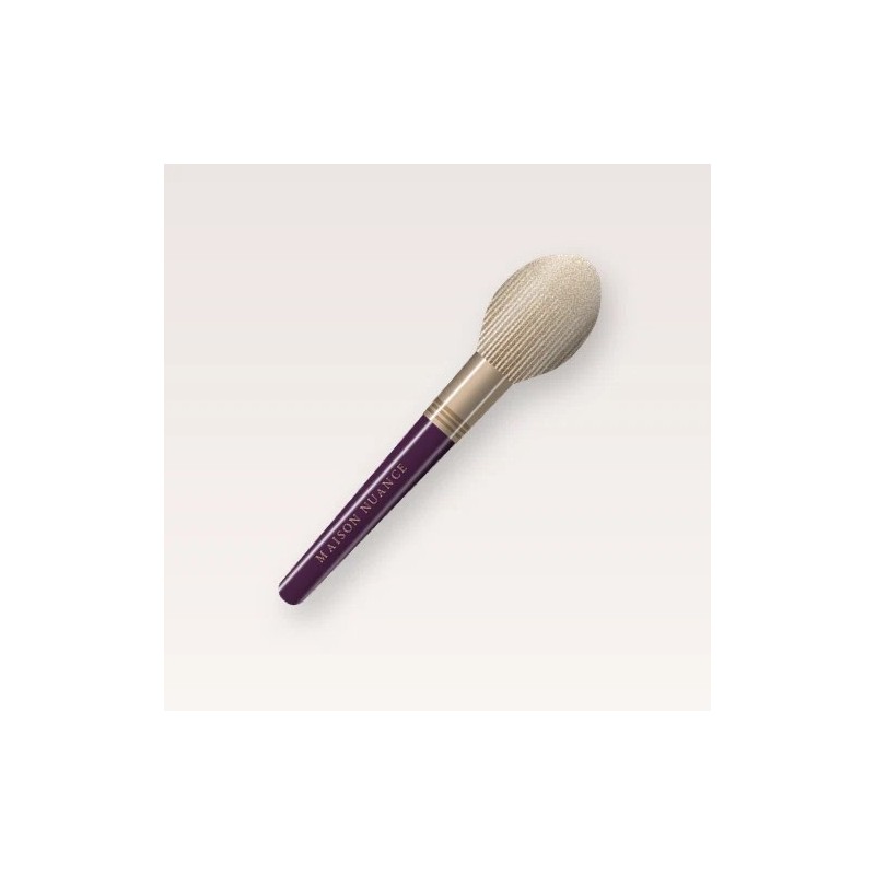 Brosse de finition en bois de tilleul – Maison Nuance, vue de face