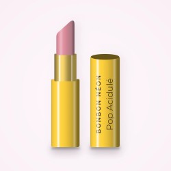 Rouge à lèvres Pop Acidulé sans effet desséchant – Bonbon Néon, étui 3,8 g, teinte 05 Rose tendre