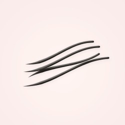 Crayon à sourcils ultra-fin à l'huile de tournesol – Joli Quotidien, aperçu de la teinte 15 Noir doux