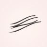 Crayon à sourcils ultra-fin à l'huile de tournesol – Joli Quotidien, aperçu de la teinte 15 Noir doux