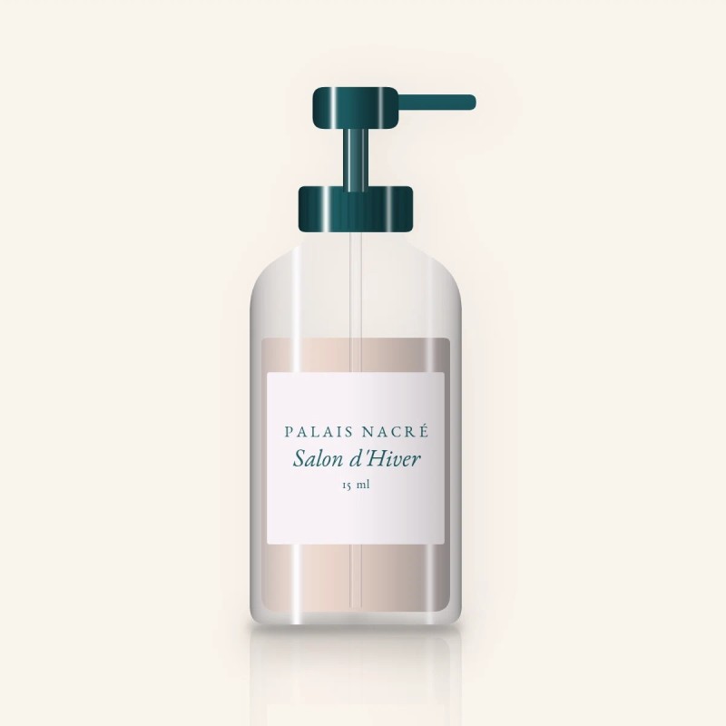 Salon d'Hiver sérum défroissant – Palais Nacré, flacon-pompe 15 ml