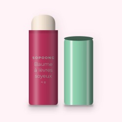 Baume à lèvres soyeux à l'huile de rose musquée – Sopoong, stick 4 g