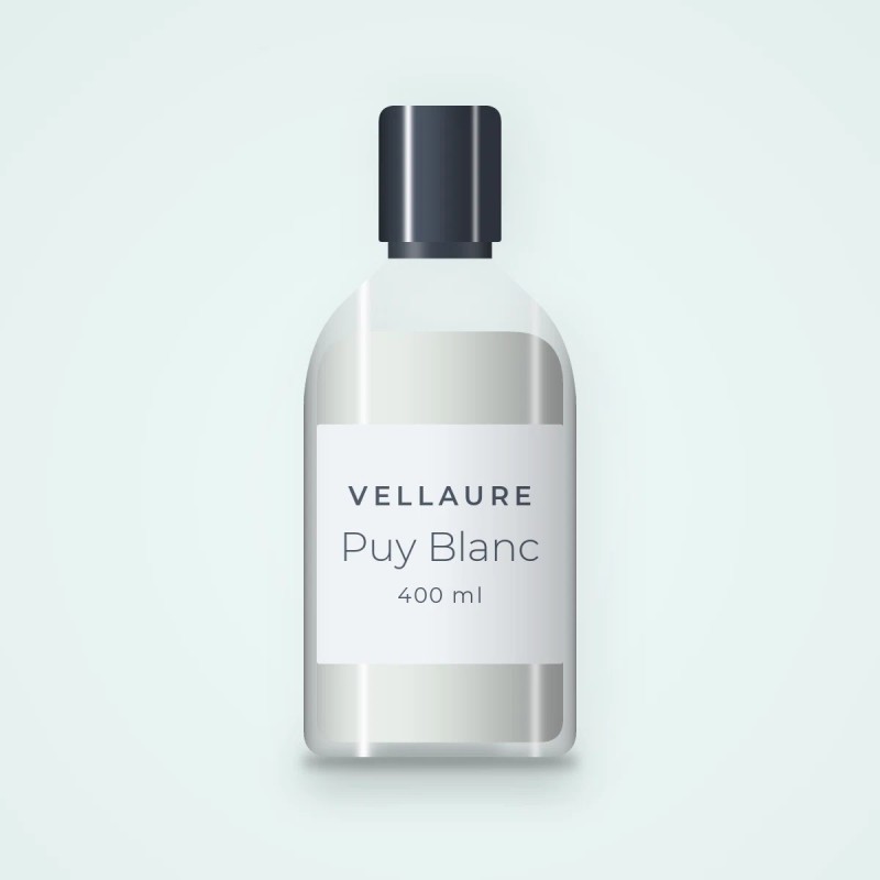 Puy Blanc lotion tonique rafraîchissante – Vellaure, flacon 400 ml