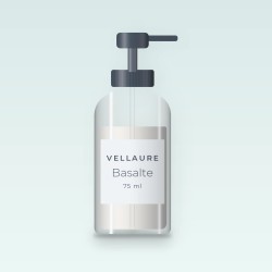 Crème hydratante réconfortante Basalte – Vellaure, flacon-pompe 75 ml
