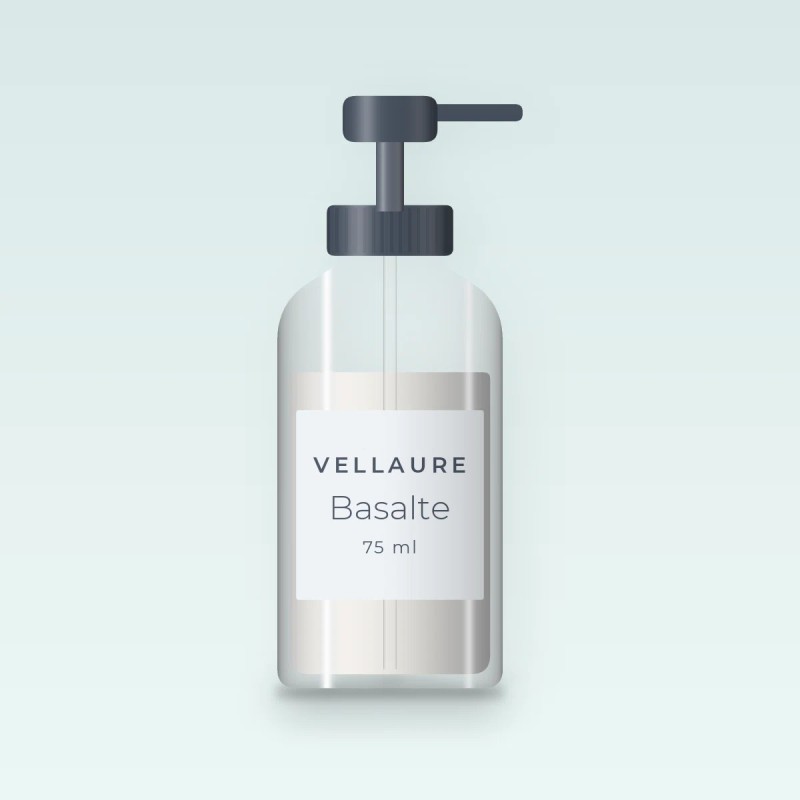 Crème hydratante réconfortante Basalte – Vellaure, flacon-pompe 75 ml