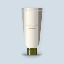 Crème à raser peaux mixtes à l'huile de noisette pour homme – Le Cartographe, tube 150 ml
