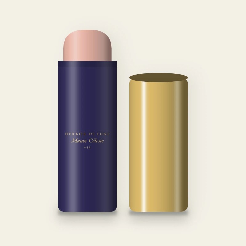 Mauve Céleste baume à lèvres universel – Herbier de Lune, stick 4,5 g