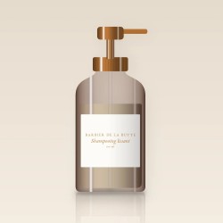 Shampooing lissant aux protéines de quinoa – Barbier de la Butte, flacon-pompe 100 ml