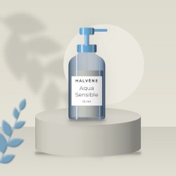 Sérum raffermissant Aqua Sensible – Halvène, photo d'ambiance