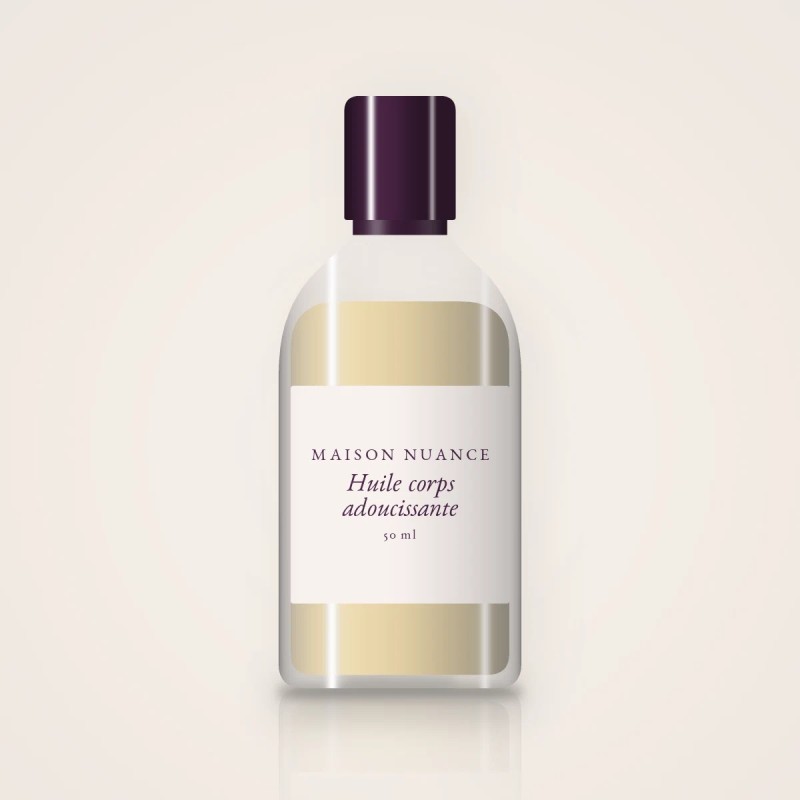 Huile corps adoucissante à l'onagre – Maison Nuance, flacon 50 ml