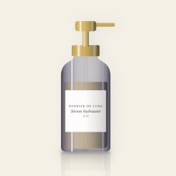 Sérum hydratant au squalane – Herbier de Lune, flacon-pompe 50 ml