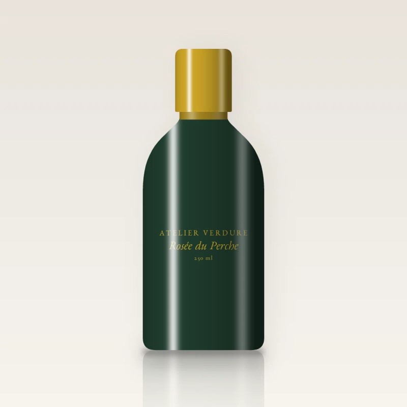 Lait corps Rosée du Perche à l'huile de rose musquée – Atelier Verdure, flacon 250 ml