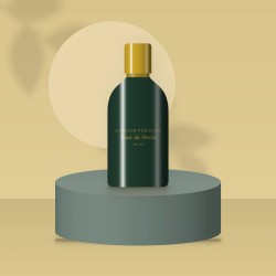 Lait corps Rosée du Perche à l'huile de rose musquée – Atelier Verdure, photo d'ambiance