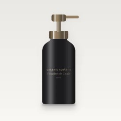 Poudre de Craie crème hydratante éclat – Galerie Albâtre, flacon-pompe 50 ml
