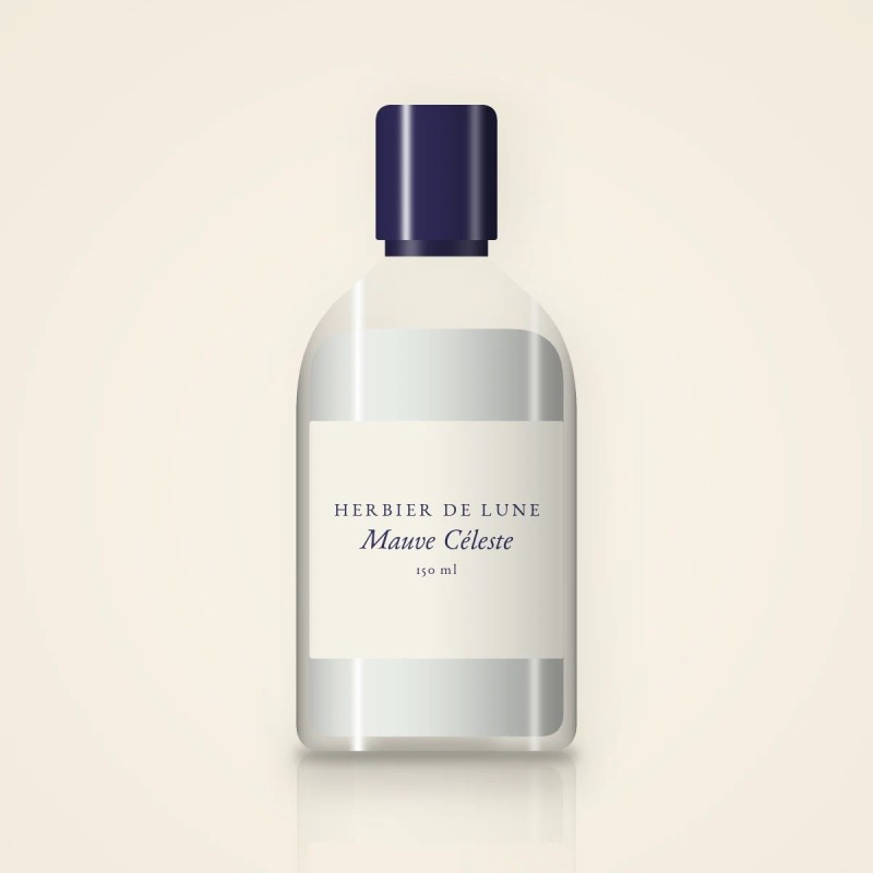 Nettoyant visage Mauve Céleste au charbon végétal – Herbier de Lune, flacon 150 ml