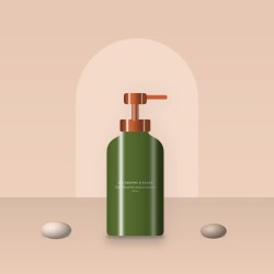 Gel douche adoucissant à l'avoine – Les Jardins d'Aulne, photo d'ambiance