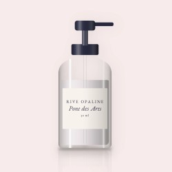 Pont des Arts crème hydratante ultra-légère – Rive Opaline, flacon-pompe 50 ml