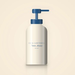Gel douche Porto Antico au beurre de cacao – Casa Lanterna, flacon-pompe 100 ml