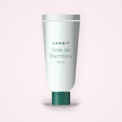 Masque visage peaux sensibles Soie de Bambou – Sanbit, tube 75 ml
