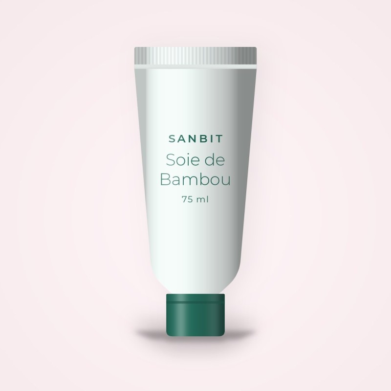 Masque visage peaux sensibles Soie de Bambou – Sanbit, tube 75 ml