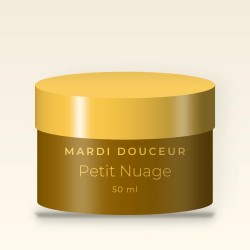 Gommage visage haute tolérance Petit Nuage – Mardi Douceur, pot 50 ml