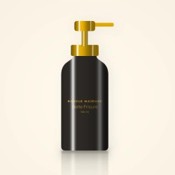 Shampooing Belle Frisure à l'extrait de ginseng – Boucle Majeure, flacon-pompe 100 ml