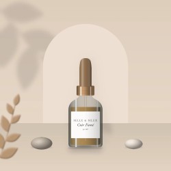 Huile à barbe authentique Cuir Fumé – Selle & Silex, photo d'ambiance