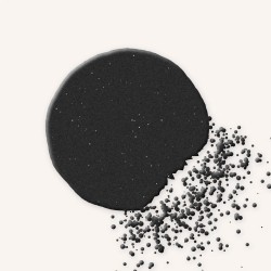 Pinceau smoky aux fibres effilées – Rive Opaline, matière déposée au pinceau