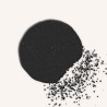 Pinceau smoky aux fibres effilées – Rive Opaline, matière déposée au pinceau