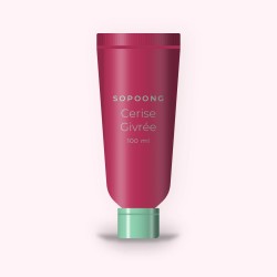 Crème mains Cerise Givrée douceur – Sopoong, tube 100 ml