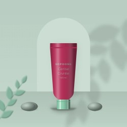 Crème mains Cerise Givrée douceur – Sopoong, photo d'ambiance