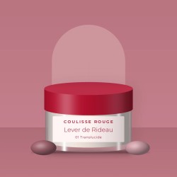 Poudre Lever de Rideau sans transfert – Coulisse Rouge, photo d'ambiance