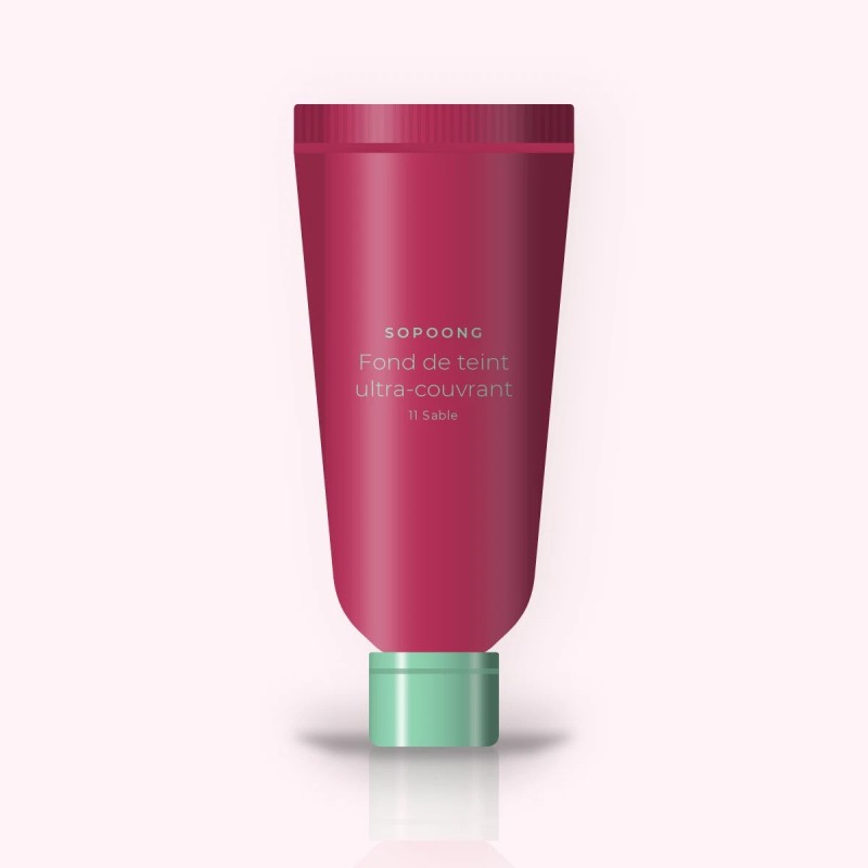 Fond de teint ultra-couvrant aux peptides | Sopoong