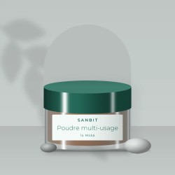 Poudre multi-usage à l'extrait de rose – Sanbit, photo d'ambiance