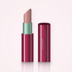 Rouge à lèvres hydratant à l'huile d'olive – Sopoong, étui 3,8 g, teinte 02 Nude rosé