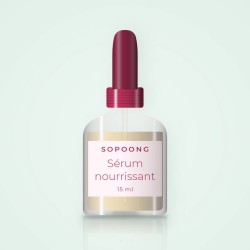 Sérum nourrissant à l'acide glycolique – Sopoong, flacon compte-gouttes 15 ml