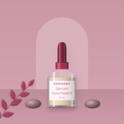 Sérum nourrissant à l'acide glycolique – Sopoong, photo d'ambiance