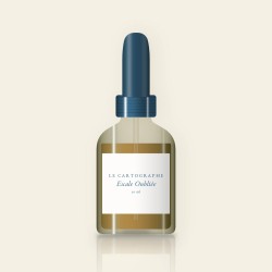 Huile à barbe Escale Oubliée au ciste – Le Cartographe, flacon compte-gouttes 30 ml
