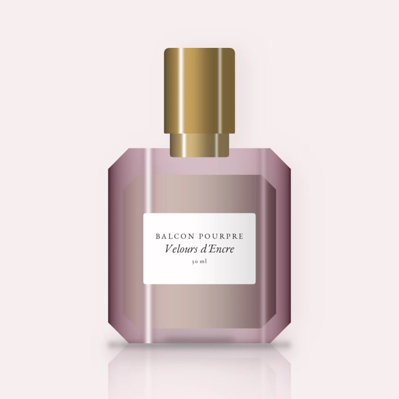 Parfum Velours d'Encre à l'iris – Balcon Pourpre, flacon 30 ml