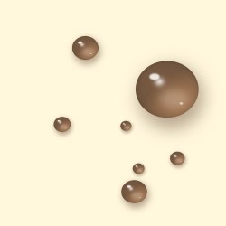 Fond de teint Sucre d'Orge au thé vert – Bonbon Néon, aperçu de la teinte 17 Caramel clair