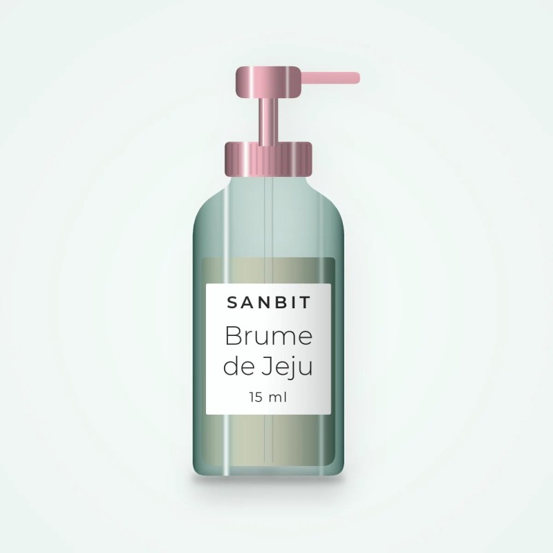 Brume de Jeju sérum repulpant – Sanbit, flacon-pompe 15 ml