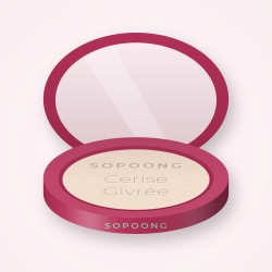 Poudre Cerise Givrée fixante – Sopoong, boîtier 20 g, teinte 02 Porcelaine