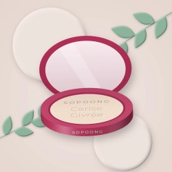 Poudre Cerise Givrée fixante – Sopoong, photo d'ambiance