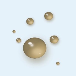 Huile corps Barrière Douce éclat – Halvène, aperçu de la texture