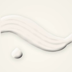 Crème hydratante longue durée à la vitamine E – Les Jardins d'Aulne, aperçu de la texture