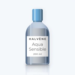 Aqua Sensible nettoyant visage anti-imperfections – Halvène, flacon 200 ml