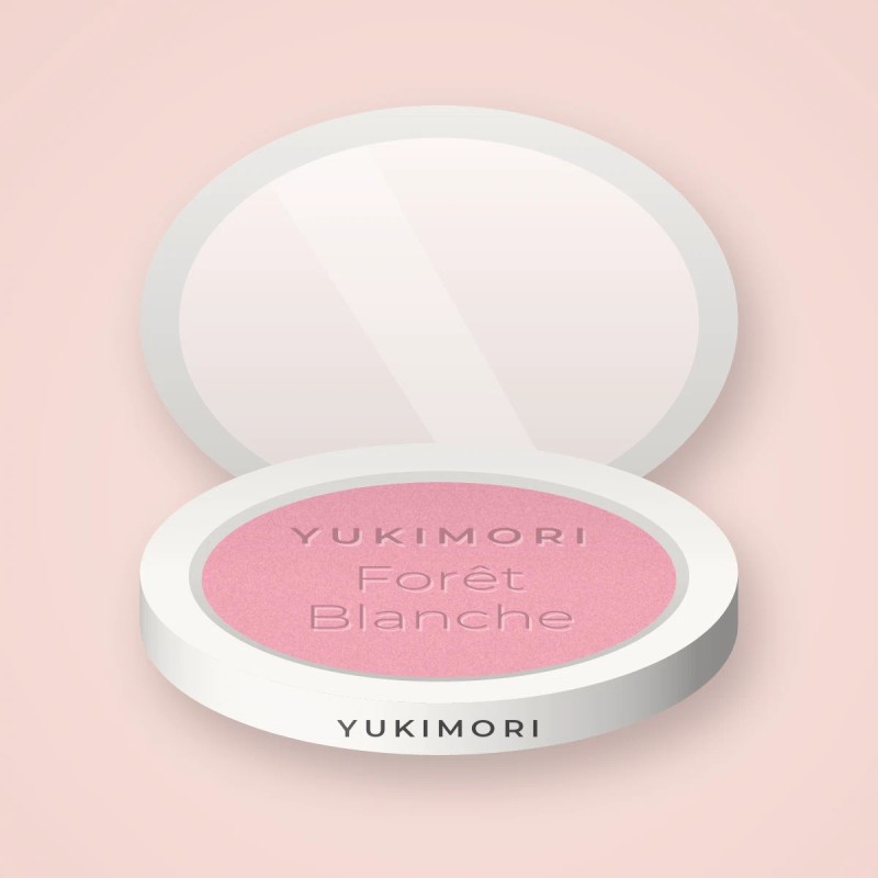 Blush Forêt Blanche fraîcheur – Yukimori, boîtier 6 g, teinte 02 Rose tendre