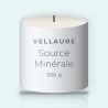 Bougie parfumée Source Minérale au cèdre de l'Atlas – Vellaure, pot en verre 300 g